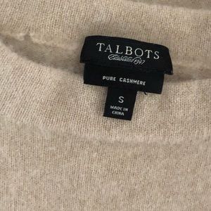 Talbots pure cashmere sweater size small